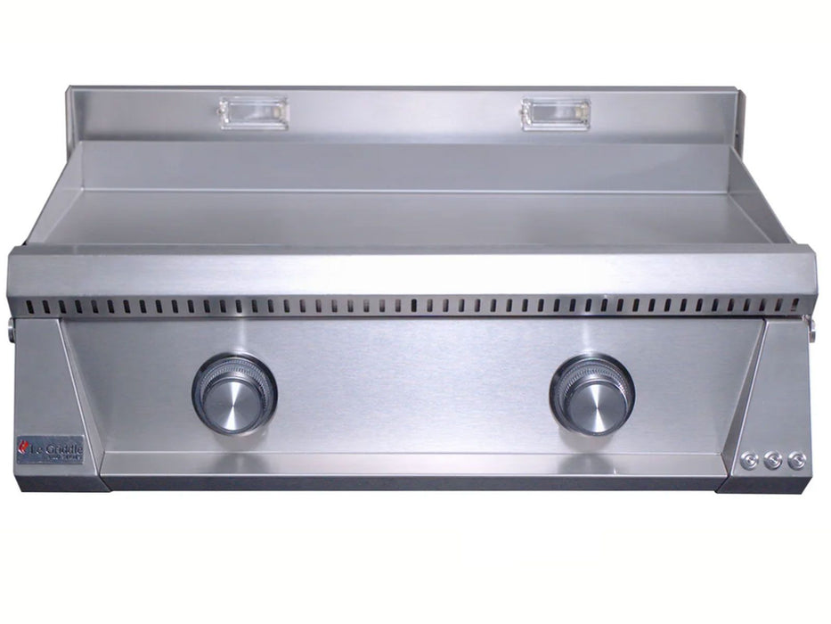 Le Griddle Pro Series 75 30-Inch 2-Burner Gas Griddle with Lights 6mm- OML75P6