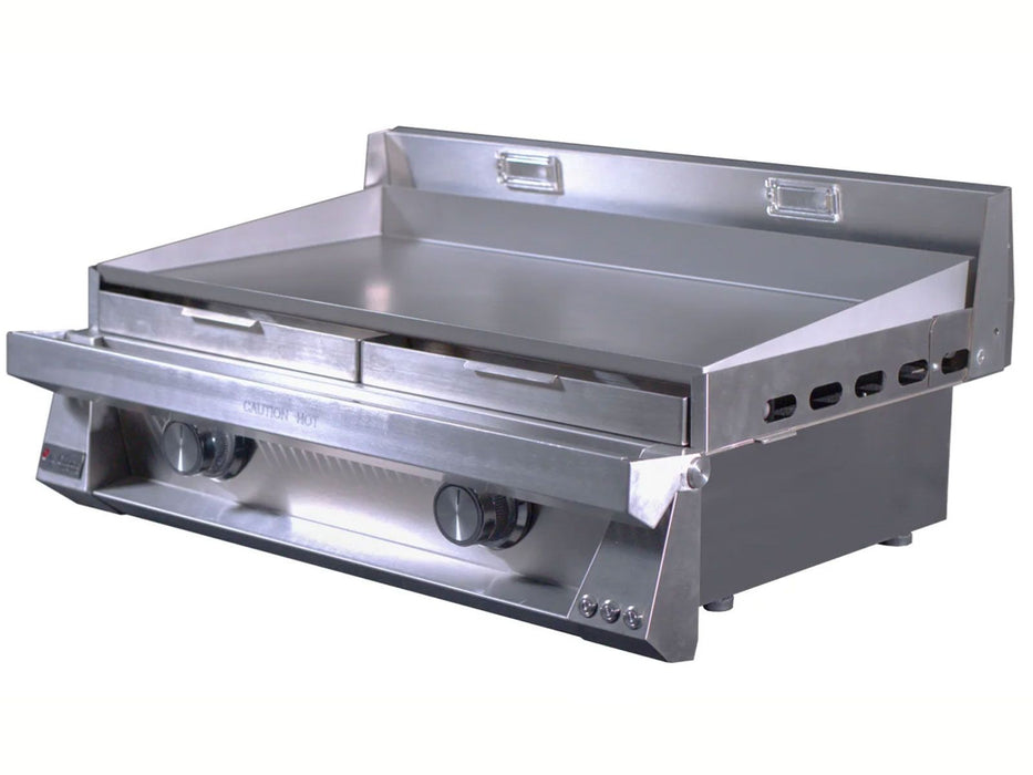 Le Griddle Pro Series 75 30-Inch 2-Burner Gas Griddle with Lights 6mm- OML75P6