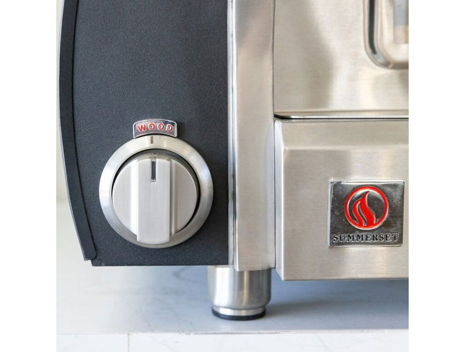 ummerset Hybrid Gas & Wood Pizza Oven - OV-HYB