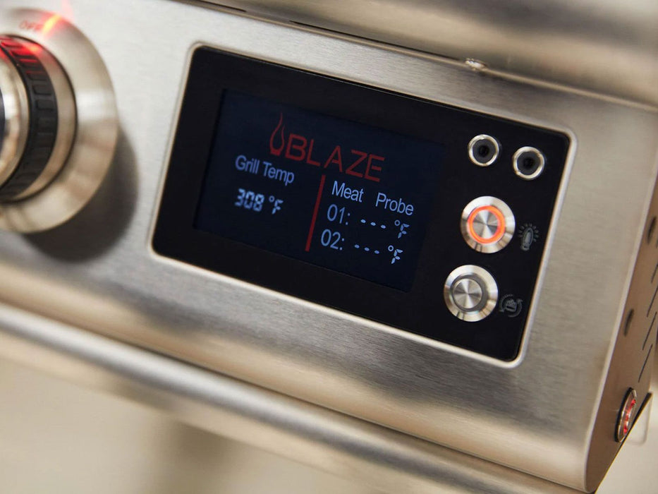 Blaze 26-Inch Freestanding Gas Outdoor Oven W/ Rotisserie & Cart - BLZ-26-PZOVN + BLZ-26-PZOVN-CART2