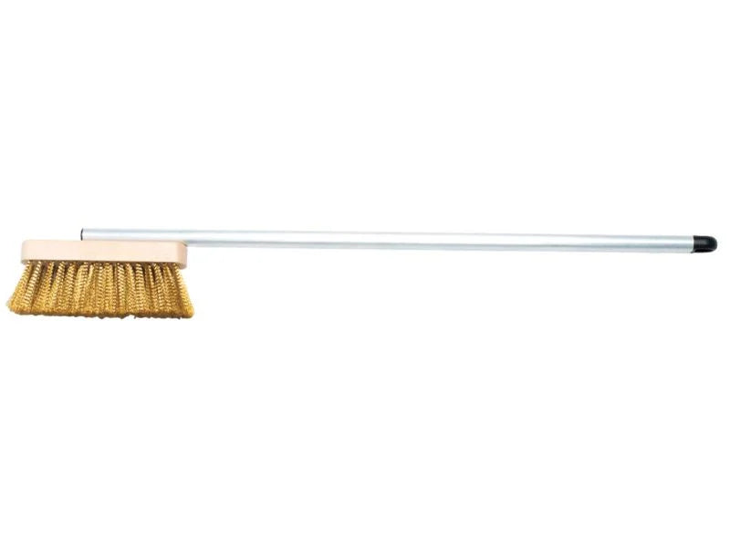 Bull Short Handled Brass Pizza Oven Brush