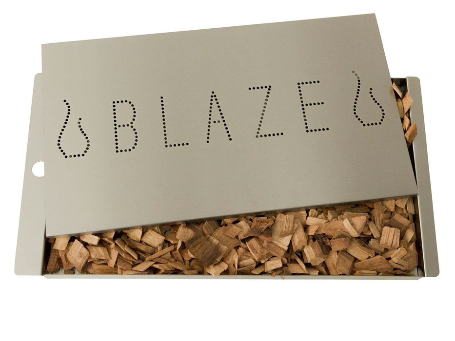 Blaze Extra Large Stainless Steel Smoker Box for Professional LUX Gas Grills - BLZ-XL-PROSMBX