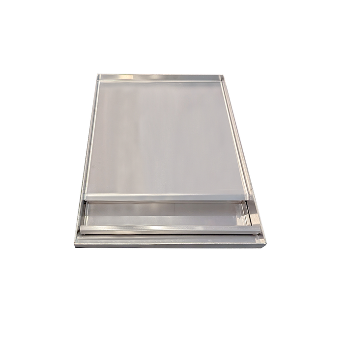 RCS x Le Griddle Dual Plate Stainless Steel & Cast Iron Griddle for RON Cutlass Pro Series Grills - RSSG4