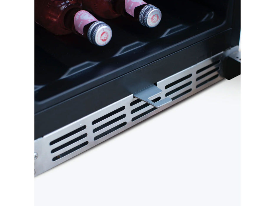 Summerset 15-Inch Outdoor Rated Fridge with Glass Door - RFR-15G