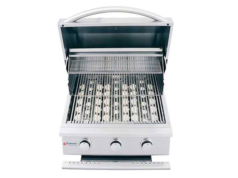 RCS Premier Series 26-Inch 3-Burner Freestanding Gas Grill - RJC26A