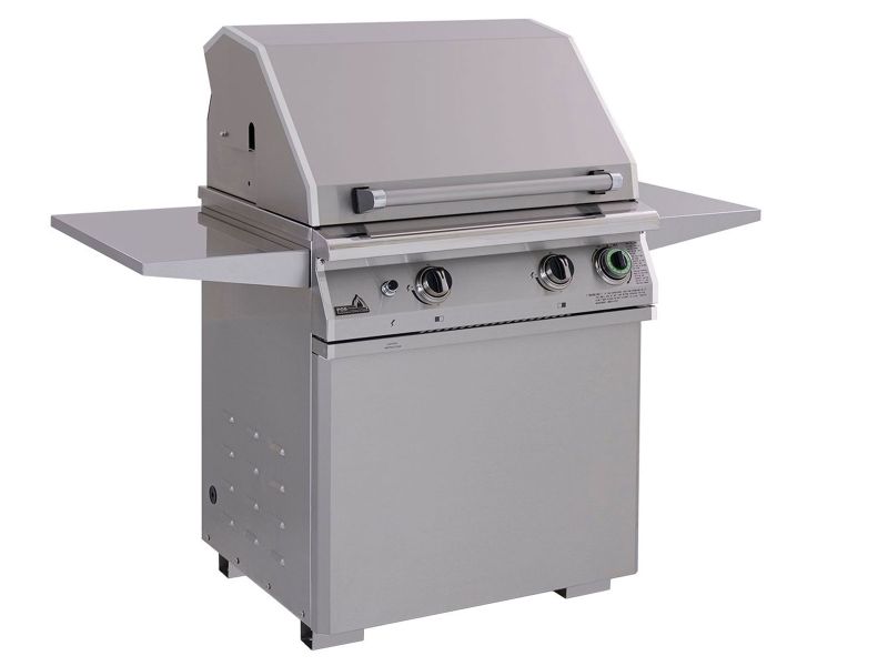 PGS T-Series Commercial 30-Inch Natural Gas Grill On Pedestal with Timer - S27TNG