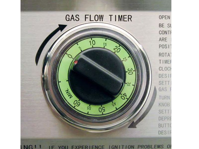 PGS Legacy 39 Inch Pacifica Grill Head with Built-In One Hour Gas Timer - S36T