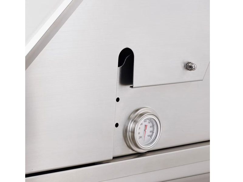 PGS T-Series Commercial 39-Inch Natural Gas Grill on Pedestal With Timer