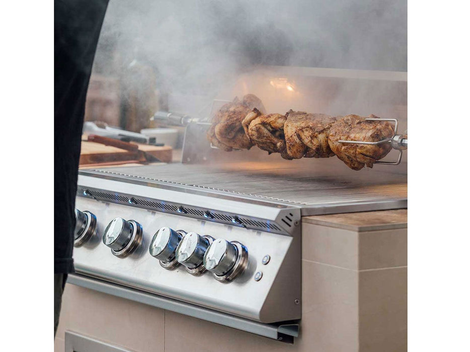 Summerset Sizzler Pro 32-Inch 4-Burner Built-In Gas Grill With Rear Infrared Burner - SZPRO32
