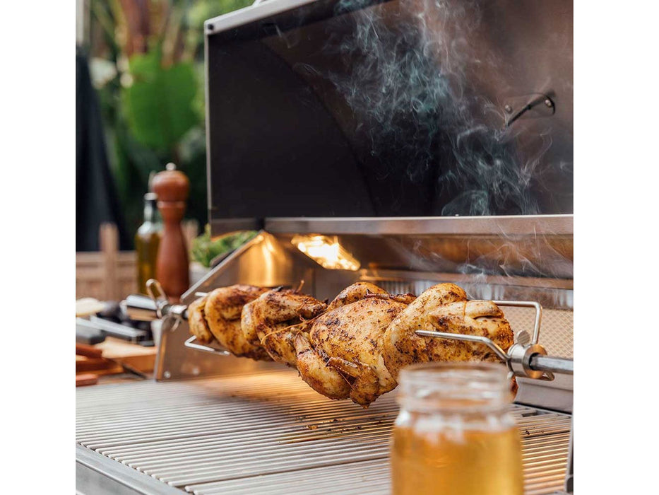Summerset Sizzler Pro 32-Inch 4-Burner Built-In Gas Grill With Rear Infrared Burner - SZPRO32