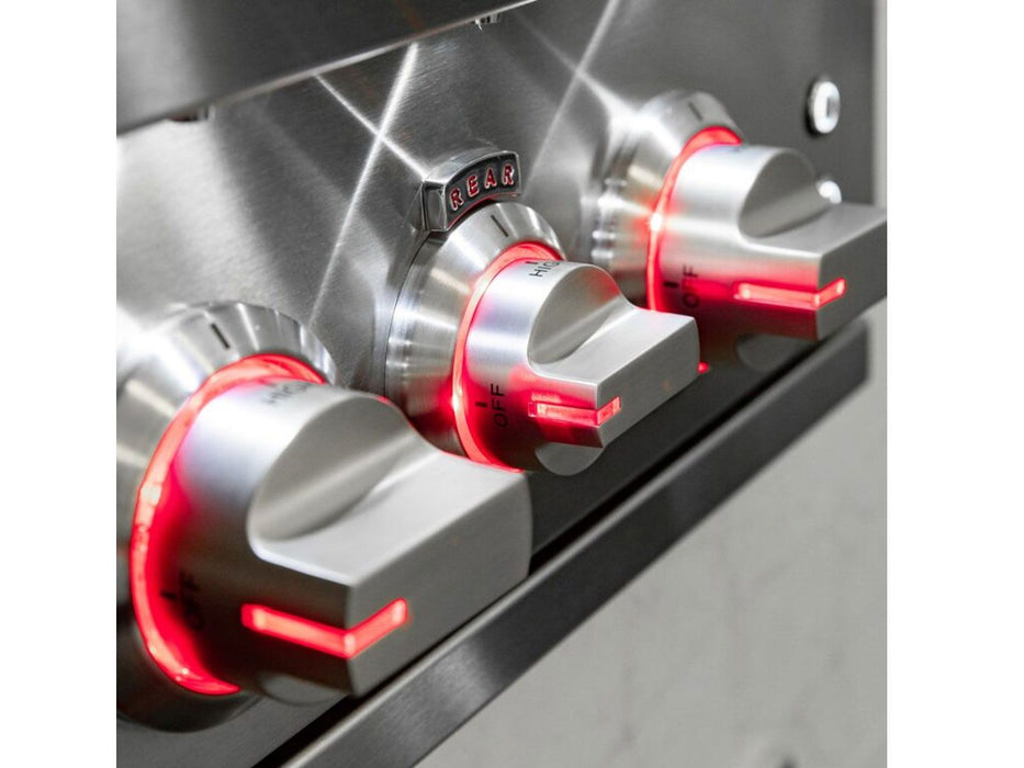 Summerset Sizzler Pro 32-Inch 4-Burner Built-In Gas Grill With Rear Infrared Burner - SZPRO32