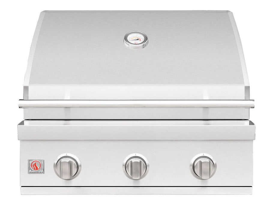 Summerset Sizzler 25-Inch 3-Burner Built-In Gas Grill - SZR25