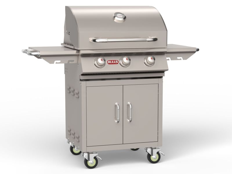 Bull Steer Premium 25-Inch 3-Burner Gas Grill