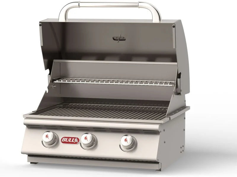 Bull Steer Premium 25-Inch 3-Burner Built-In Gas Grill