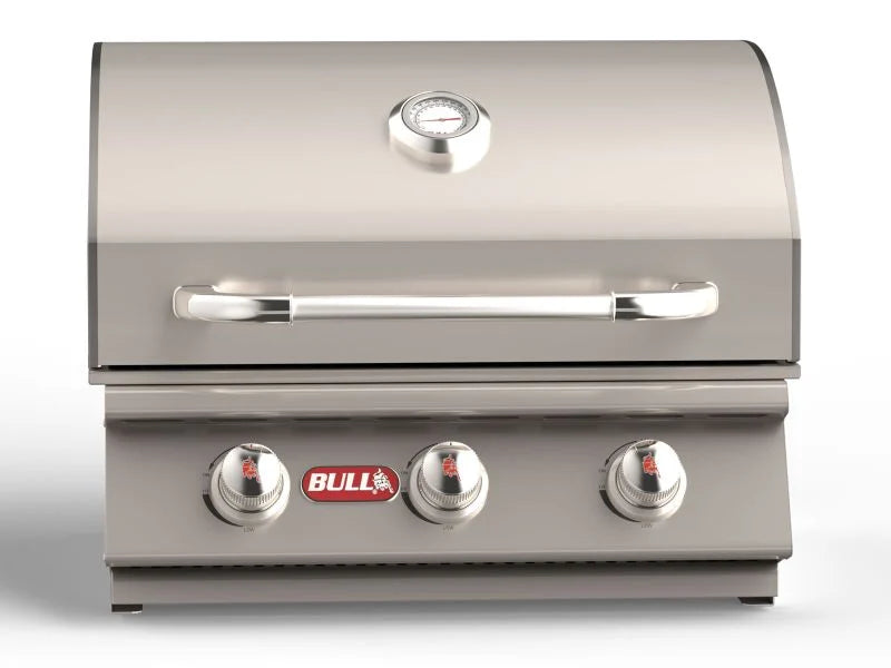Bull Steer Premium 25-Inch 3-Burner Built-In Gas Grill
