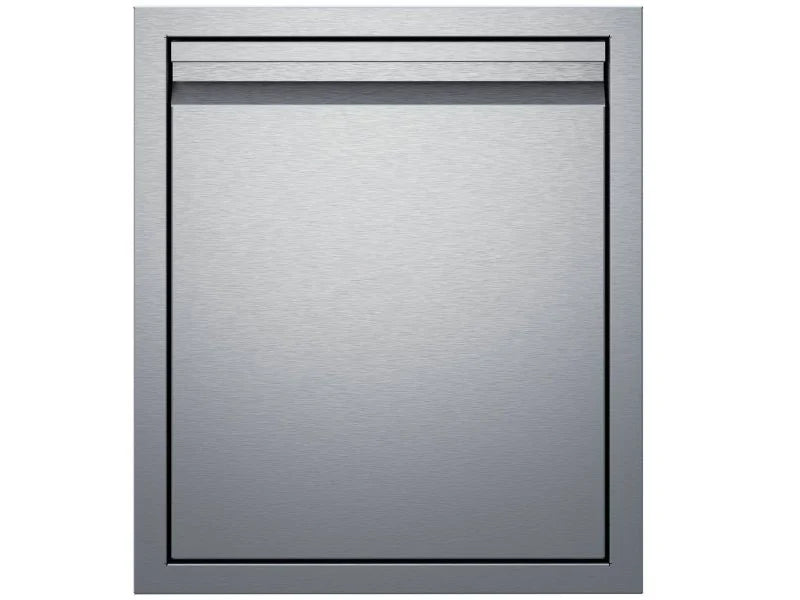 Twin Eagles 18-Inch Left-Hinged Stainless Steel Single Access Door with Soft-Close