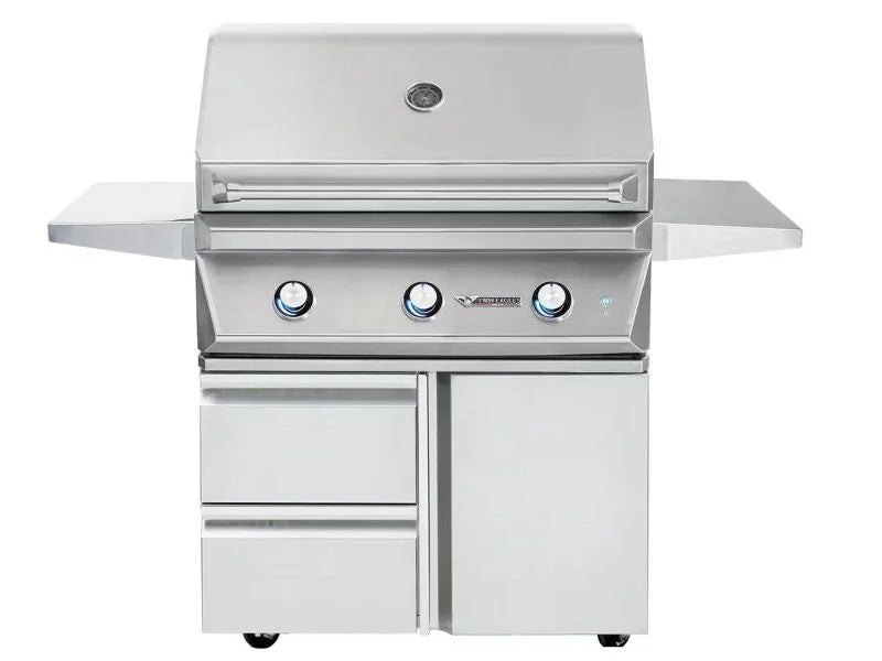 Twin Eagles 36-Inch 3-Burner Gas Grill On Deluxe Cart