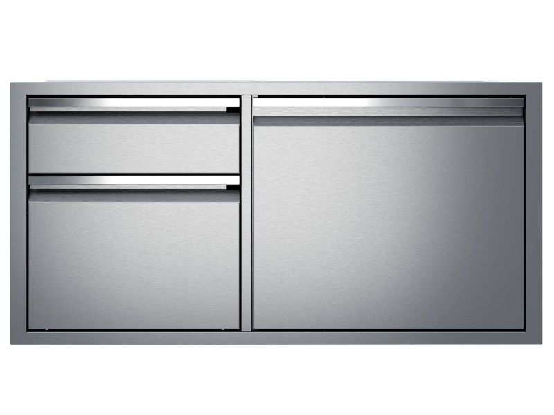 Twin Eagles 42-Inch Stainless Steel Access Door & Double Drawer Combo