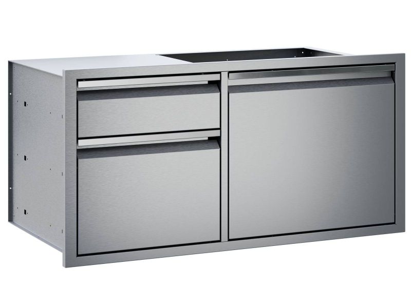 Twin Eagles 42-Inch Stainless Steel Access Door & Double Drawer Combo