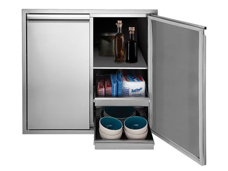 Twin Eagles 36 x 34-Inch High Profile Sealed Stainless Steel Dry Storage Pantry