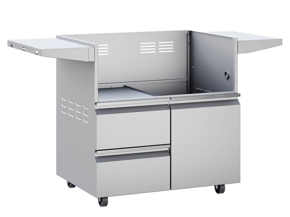 Twin Eagles 36-Inch 3-Burner Gas Grill On Deluxe Cart