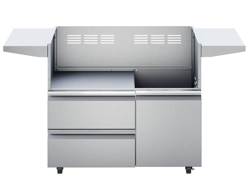 Twin Eagles 42-Inch 3-Burner Gas Grill with Sear Zone & Infrared Rotisserie Burner On Deluxe Cart