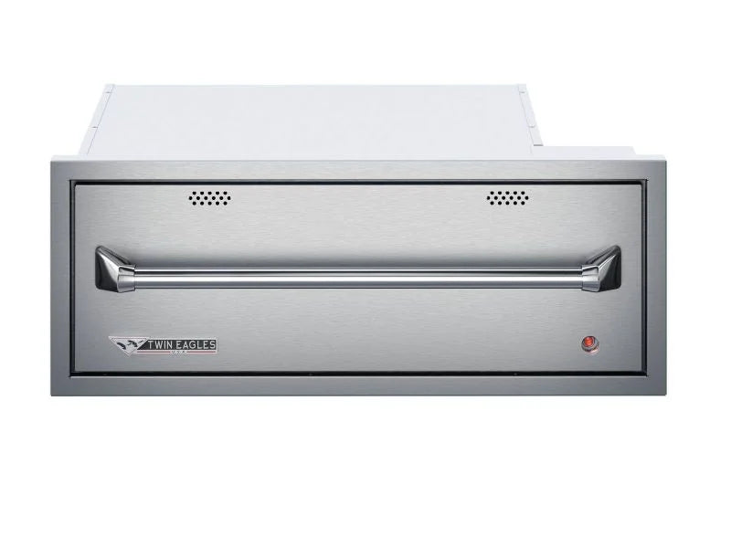 Twin Eagles 30-Inch Built-In 120V Electric Outdoor Warming Drawer