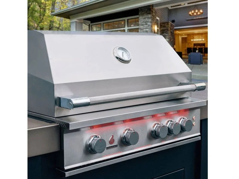 TrueFlame 32-Inch 4-Burner Built-In Gas Grill