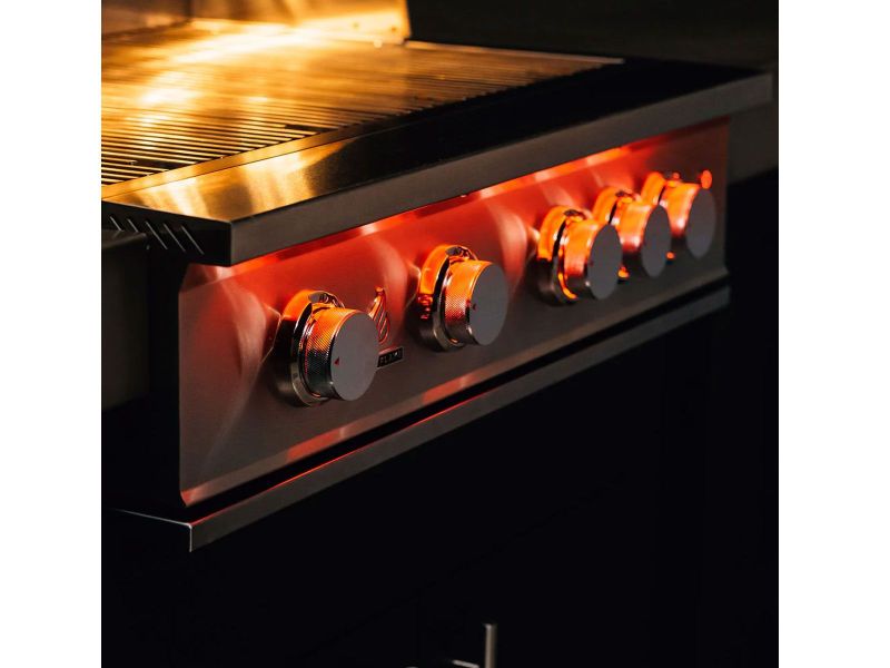 TrueFlame 32-Inch 4-Burner Built-In Gas Grill