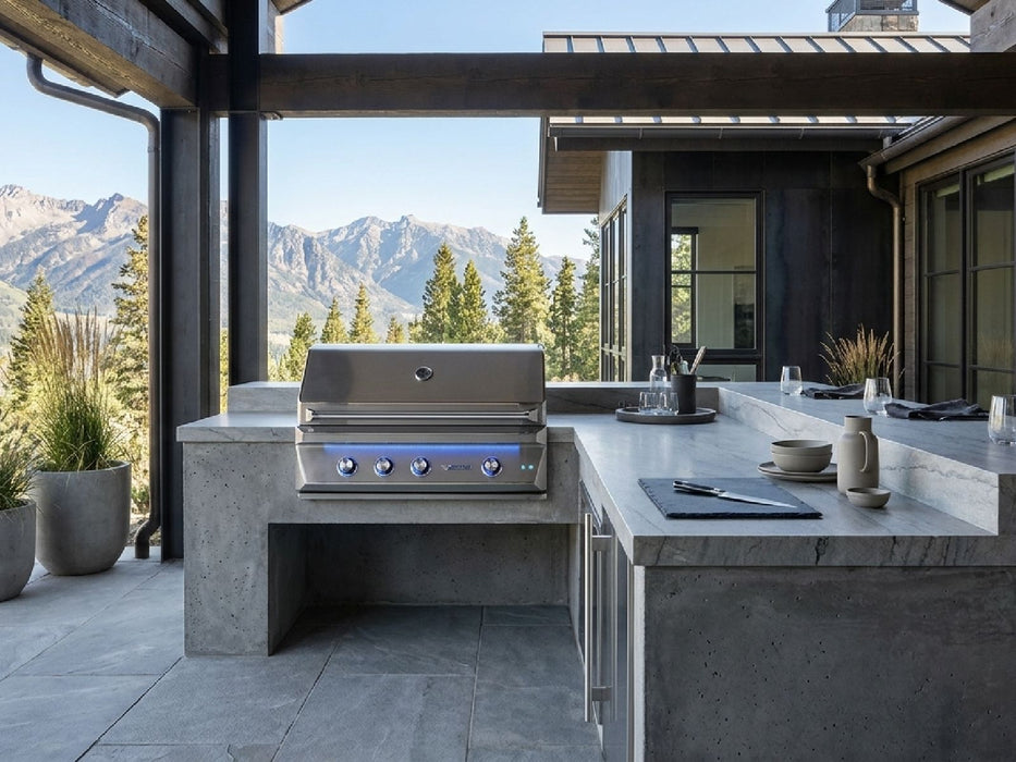 Twin Eagles 42-Inch 3-Burner Built-In Gas Grill with Infrared Rotisserie Burner