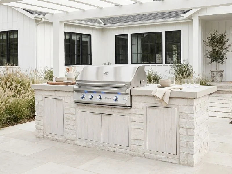 Twin Eagles 42-Inch 3-Burner Built-In Gas Grill with Infrared Rotisserie Burner