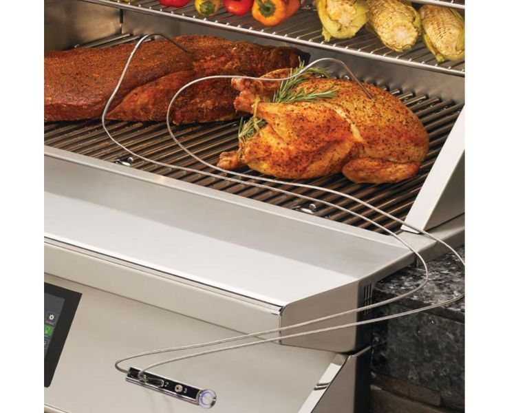 Twin Eagles Wi-Fi Controlled 36-Inch Built-In Stainless Steel Pellet Grill and Smoker
