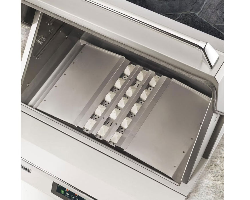 Twin Eagles Wi-Fi Controlled 36-Inch Built-In Stainless Steel Pellet Grill and Smoker with Rotisserie