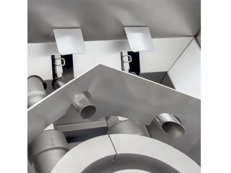 Blaze Professional LUX Built-In Gas High Performance Power Burner W/ Wok Ring & Stainless Steel Lid - BLZ-PROPB