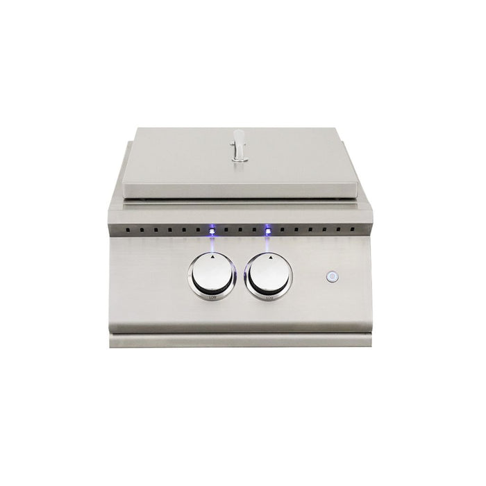 RCS Premier Series Pro Natural Gas Power Burner W/ Lights - RJCSB3AL